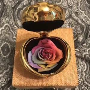 Luxury Forever Rose Rainbow in Gift Box & Gift Bag